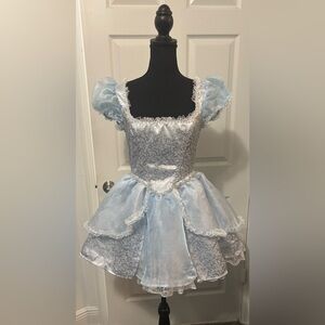 NWT Dolls Kill / Trickz N’ Treatz Cinderella Glass Slipper Dreams Costume Dress